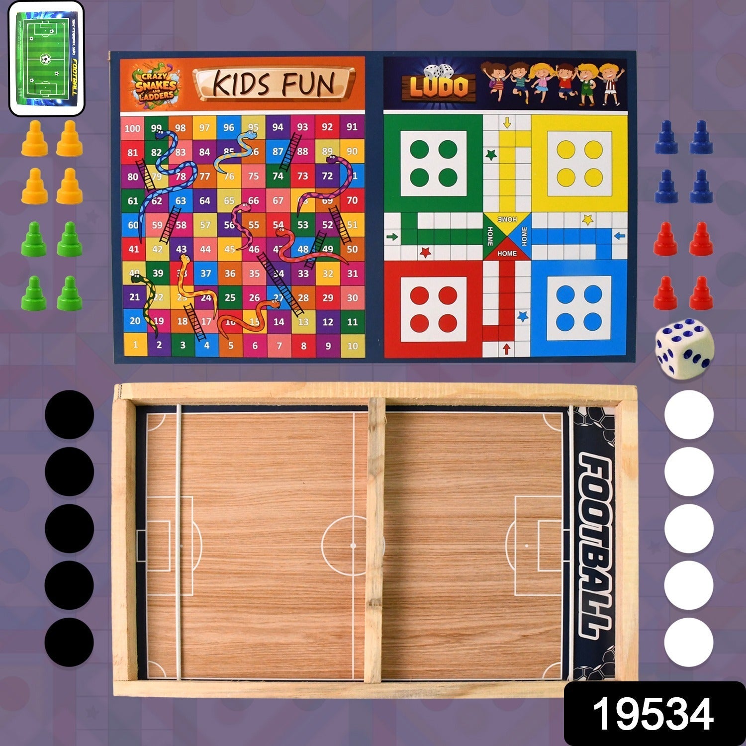 Vintage Style Wooden Game Set Vintage Style Wooden Game Set
